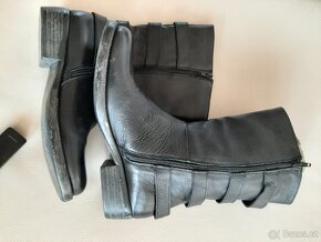 Kožené kozačky Pepe jeans, vel 40 - 4