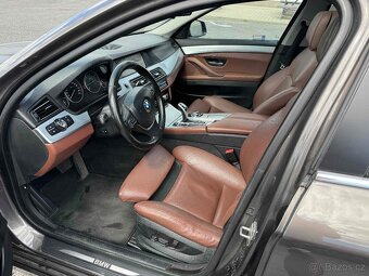 BMW 535d F11 – 220 kW, M paket, full výbava, kůže cognac - 4