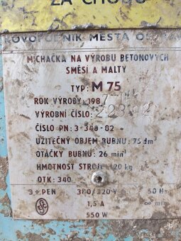 stavební míchačka - 4