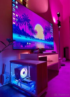 Herní PC v minimalistickém designu/Ryzen 7 9700X/ RX 9070 XT - 4