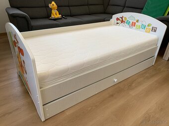 Dětská postel 80x160 včetně matrace a roštu - 4