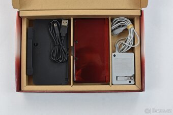 Nintendo 3DS Mettalic Red (Kompletní) TOP STAV - 4