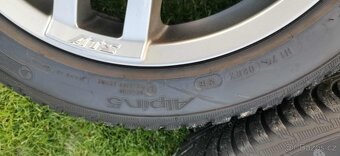 Alu kola 7.5x17 ET35 5x100- zimní 205/50 r17 - 4