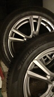 Alu kola R18 5x114.3 obutí zimní pneumatiky 235x55 R18 - 4