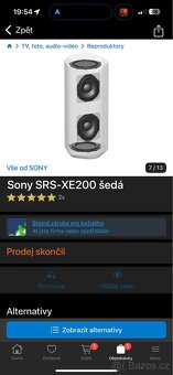 Sony SRS-XE200 bluetooth reproduktor - 4