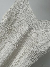 Morris - dáms. nové luxusní tílko s perličkami – XS/S? - 4