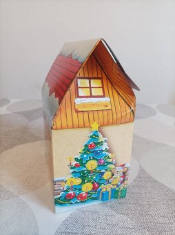 Vánoční chaloupky- krabičky na nádilku. PRODEJ VE VELKÈM. - 4