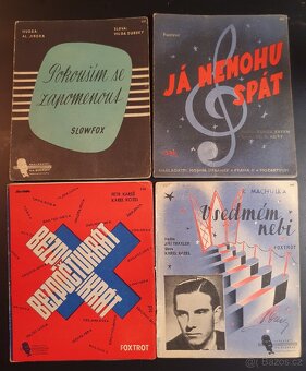 Sběratelské notové dvojlisty - 4