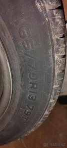 Letní pneu Michelin 165/70/13 s disky Škoda Felicia 3ks - 4