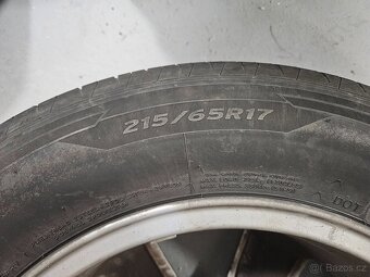 Originální disky Škoda Kodiaq 17" s pneumatikami 215/65 R17 - 4