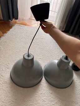 Industriální světla IKEA 2 ks - 4
