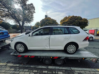 Vůz na náhradní díly VW Golf 6 kombi r.v. 2011 CAYC LNN LB9A - 4
