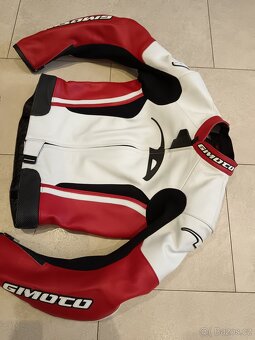 GiMoto lady Gp-Dámská kožená moto kombinéza, dvoudílná - 4