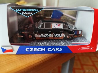 Prodám vyprodané limitky aut Abrex - 4