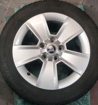 alu kola ŠKODA 7Jx16 - 4