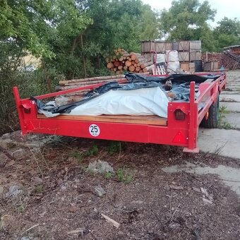 Plošina ,návěs Agrostroj Pelhřimov - 4