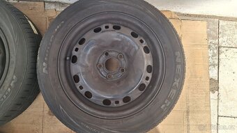Sada disků Škoda 15" 5x100 letní pneu 185/60 R15 5-7mm Fabi - 4