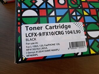TONER LCFX9 / FX10 laser tiskárna Canon a další.. 2+1ks - 4