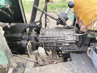 Traktor domácí výroby s károu - 4