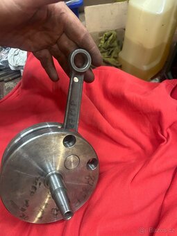 Čz 175 477 487 kliková hřídel po repasi. Na jehly - 4