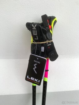 Hůlky Leki Racing WCR Lite SL 3D 115cm - NOVÉ - 4
