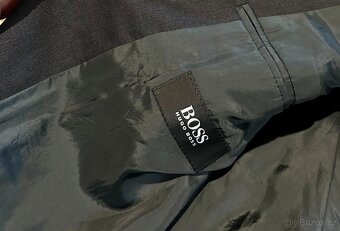 HUGO BOSS LUXUS PÁNSKÉ SLIM SAKO-KABÁT S(S-M) - 4