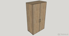 Šatní skříň 1797x950x548mm - 4