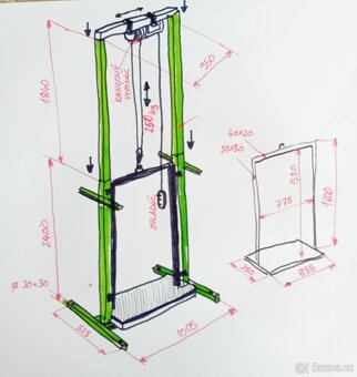 Stavební výtah, vrátek - 4