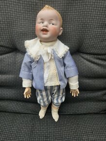 Gebruder Heubach- starožitná panenka chlapec - 4