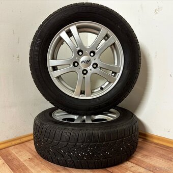 PLW - VW/ŠKODA 5x112 R15 ET44+ZIMNÍ 195/65R15 6mm - 4