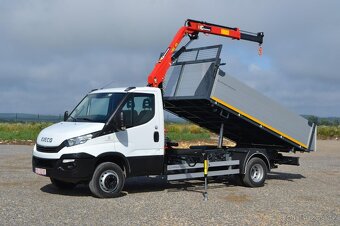 IVECO DAILY 60C18/Sklápěč + hydraulická ruka - 4
