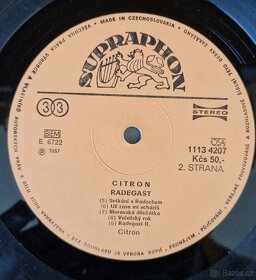 LP vinyl - Citron - Radegast - 4