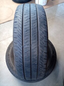 2 kusy let. pneu Continental rozměr 215/60 R 17 C - 4