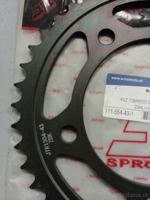 Rozeta Honda Cbr, Cbf600, nová 43 zubů. - 4