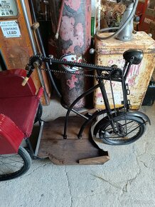 Starý pěkný invalidní vozík, možnost přídavného motoru - 4