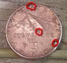 1 euro Cent Slovensko 2011 - 4