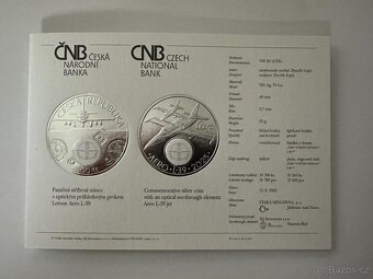 500 KČ CVIČNÝ LETOUN AERO L-39 ALBATROS (PROOF) - 4