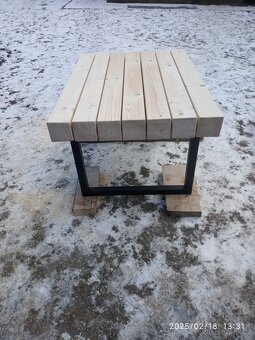 Lavice k ohništi - 4