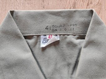 Vojenská košile vz.21 ČSLA, nová, i velké velikosti - 4