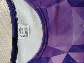 Fialový top/triko 3/4 rukáv - 4