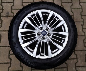 Alu kola originál Ford Kuga 5x108 R18 KRÁSNÁ SADA - 4