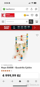 Hape Quadrilla velká kuličková dráha stavebnice - 4