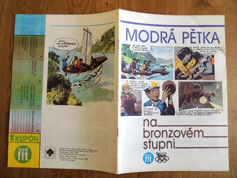 komiks Marko Čermák Modrá pětka 1988 komiksy - 4