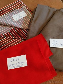 Prodám různé látky-metráž - 4