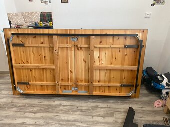 Velký jídelní stůl + 6 židlí - 4