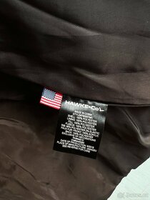 hnědá zimní bundička vel. 128-134 - 4