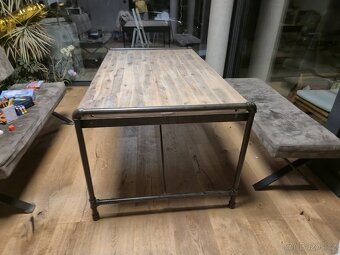 Industriální masivní nábytek - 4