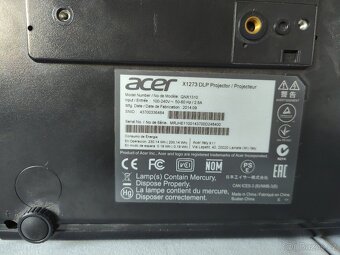 Acer X1273 DLP - 4
