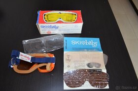Prodám dětské retro lyžařské brýle OKULA. - 4