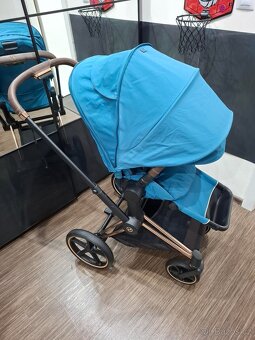Kočárek Cybex Priam korbička + sporťák + podvozek/rám - 4